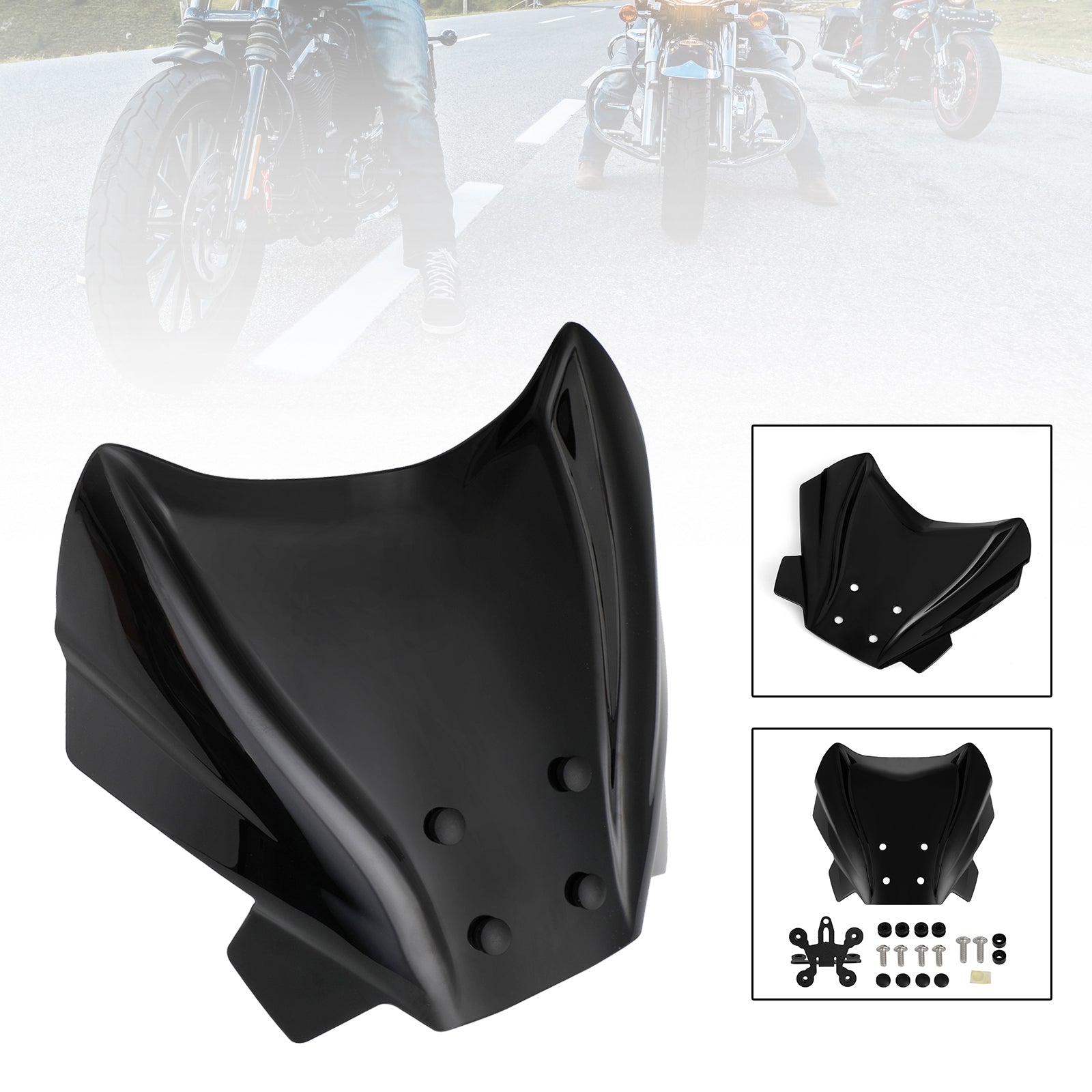 2019-2021 ABS Benelli 502 C Motorcycle Windshield WindScreen