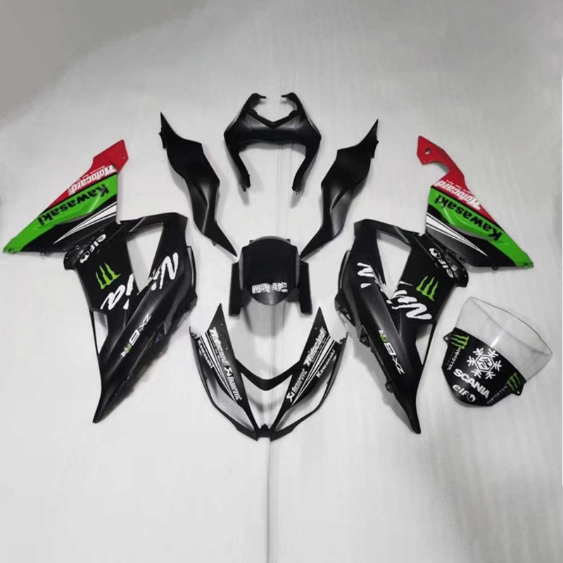 Kawasaki ZX6R 636 2013-2018 Fairing Kit Bodywork Plastic ABS