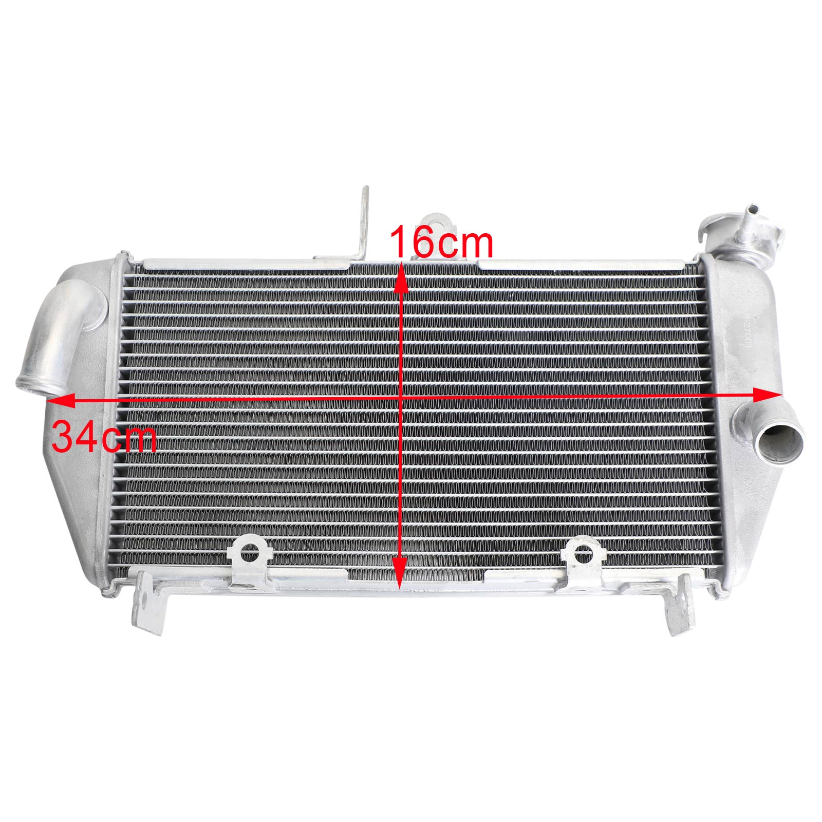 Silver Radiator Cooler Cooling Fit For Yamaha YZF R3 YZF-R3 YZFR3 2015-2021 Generic