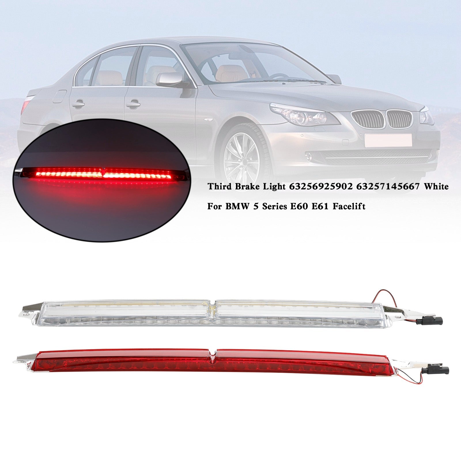 Third Brake Light 63256925902 For BMW 5 Series E60 E61 Facelift