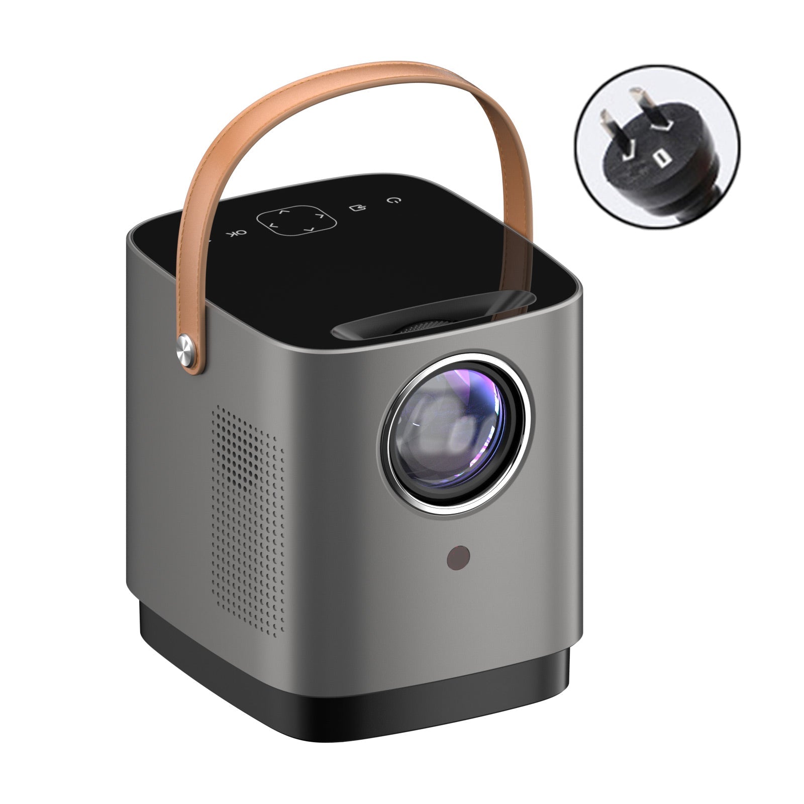 Portable Mini Projector 1080P Movie Projector Multimedia Home Theater HDMI USB AU Plug