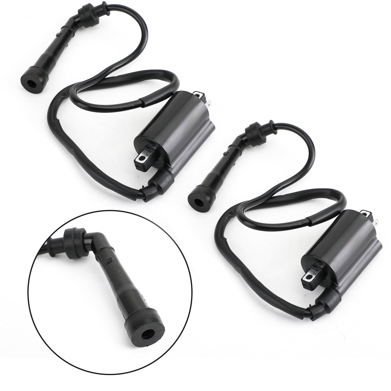 Juego de 2 bobinas de encendido para Kawasaki STREET BIKE EN500C Vulcan 500 Ltd 1996-2009 Generic