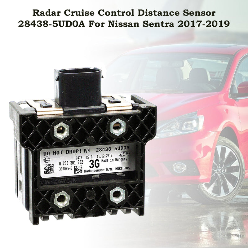 Nissan Sentra 2017-2019 Sensor de radar de distancia de control de crucero 28438-5UD0A