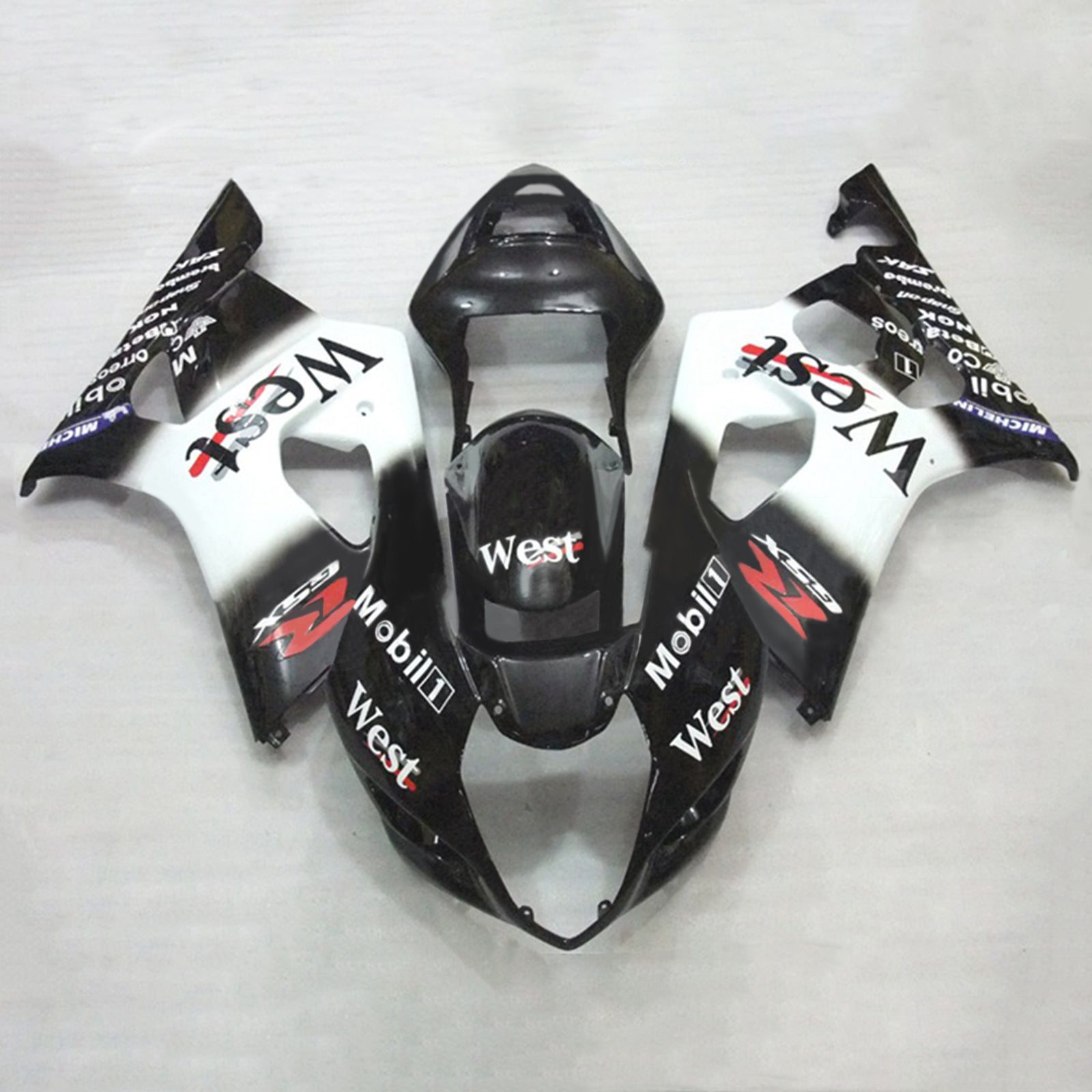 سوزوكي GSXR1000 2003-2004 K3 Fairing Kit هيكل السيارة بلاستيك ABS