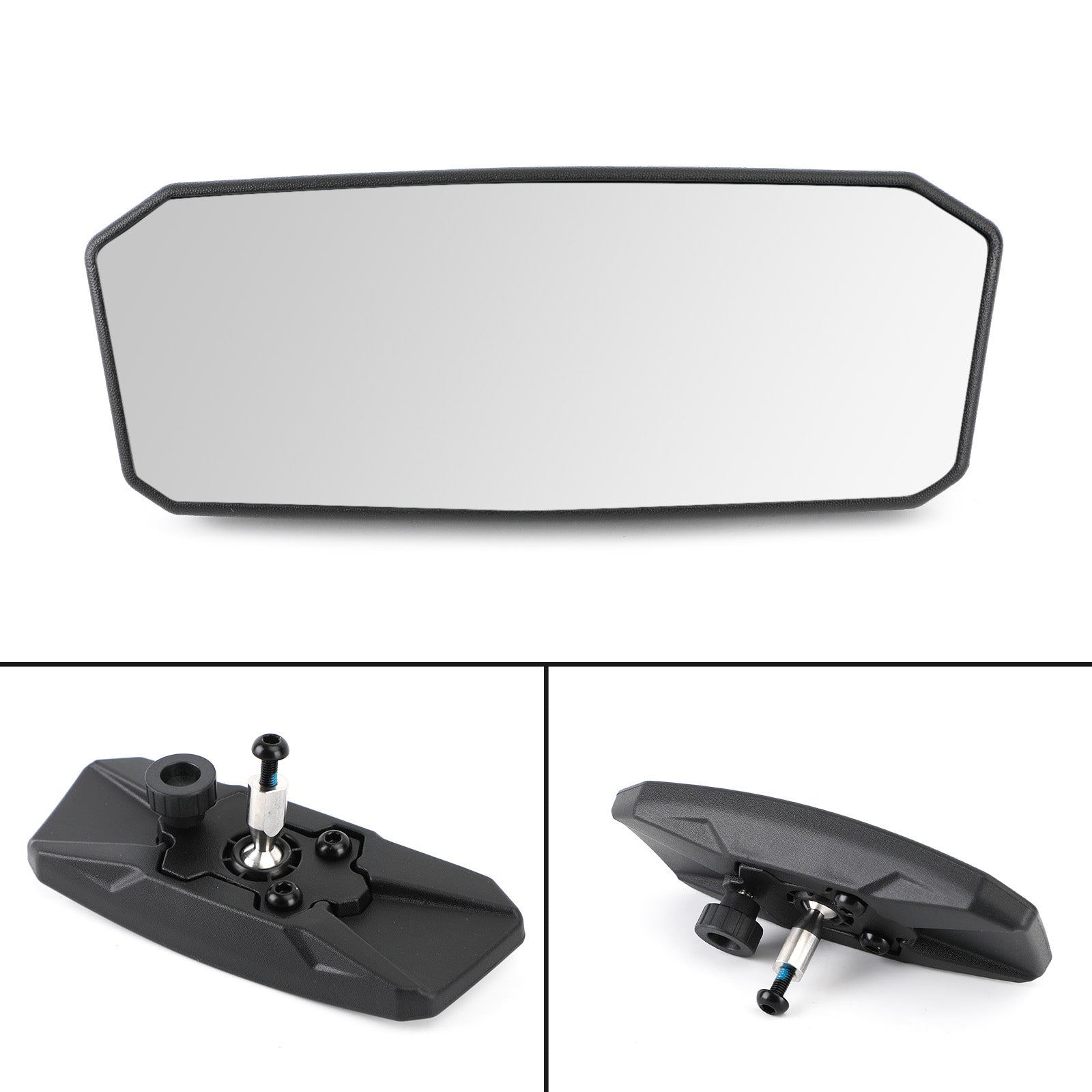 Panoramic Rear View Mirror For Can Am Maverick X3 XRS XDS Max Turbo R RR 17-21 Generic