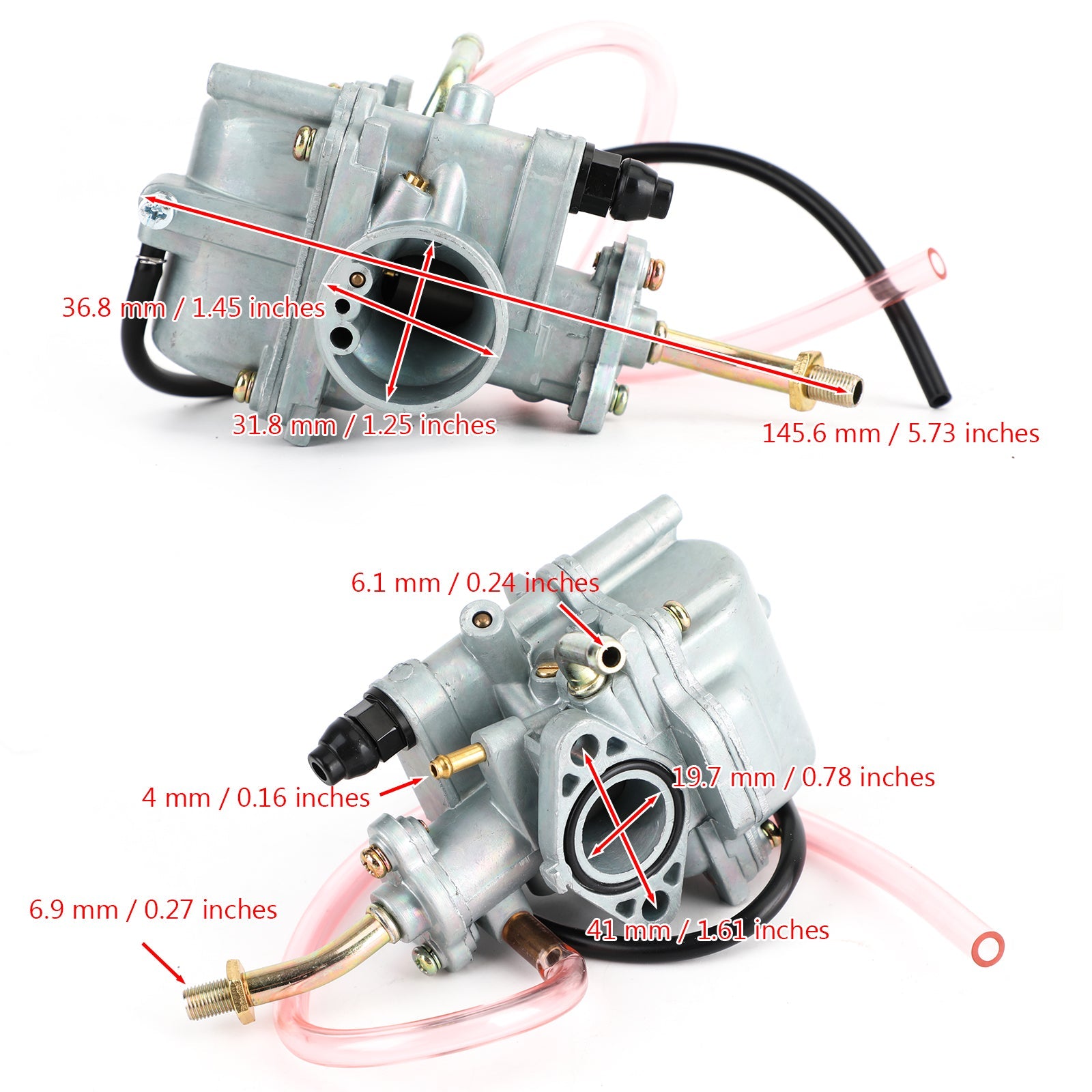 المكربن ​​كارب صالح لياماها TTR 90 TTR90 2000-2003 TTR90E 2003-2005 عام