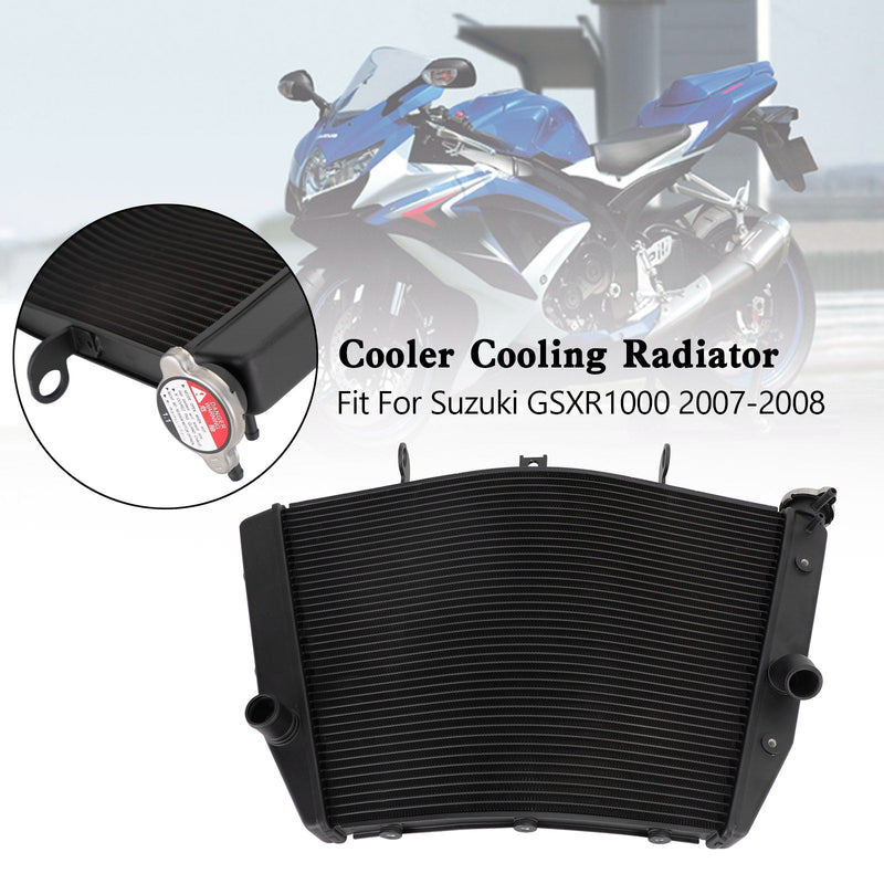 2007-2008 Suzuki GSXR1000 GSX-R 1000 K7 Aluminum Radiator Cooler Cooling