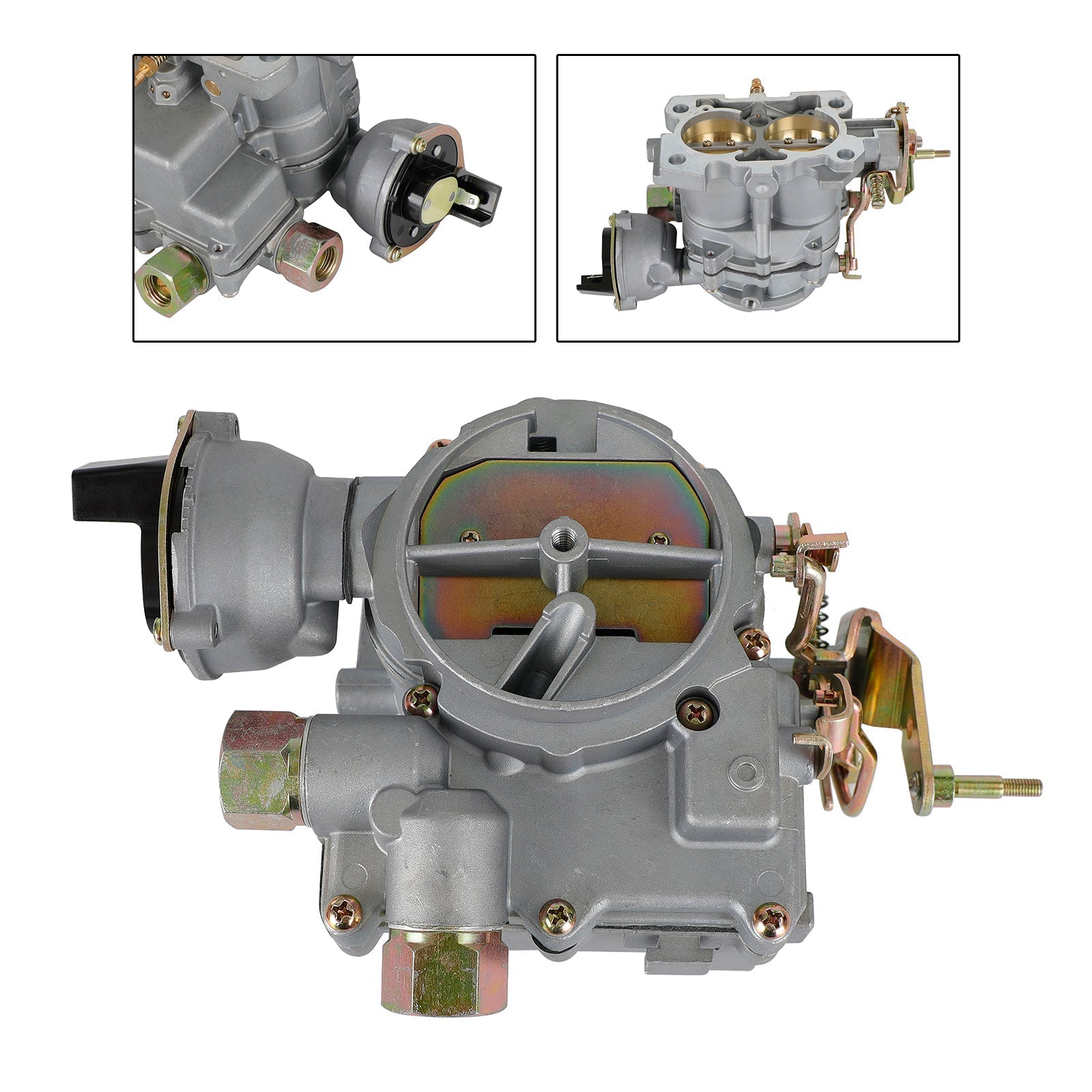 Carburetor Carb for Marine Mercruiser 2 Barrel 3.0L 4 CYL with a Long Linkage