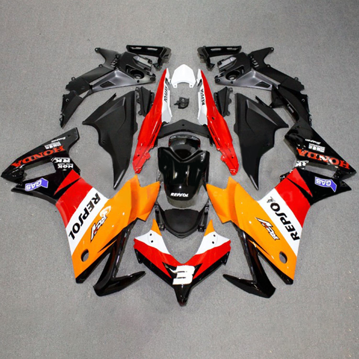 Honda CBR500R 2013-2015 Fairing Kit Bodywork Plastic ABS