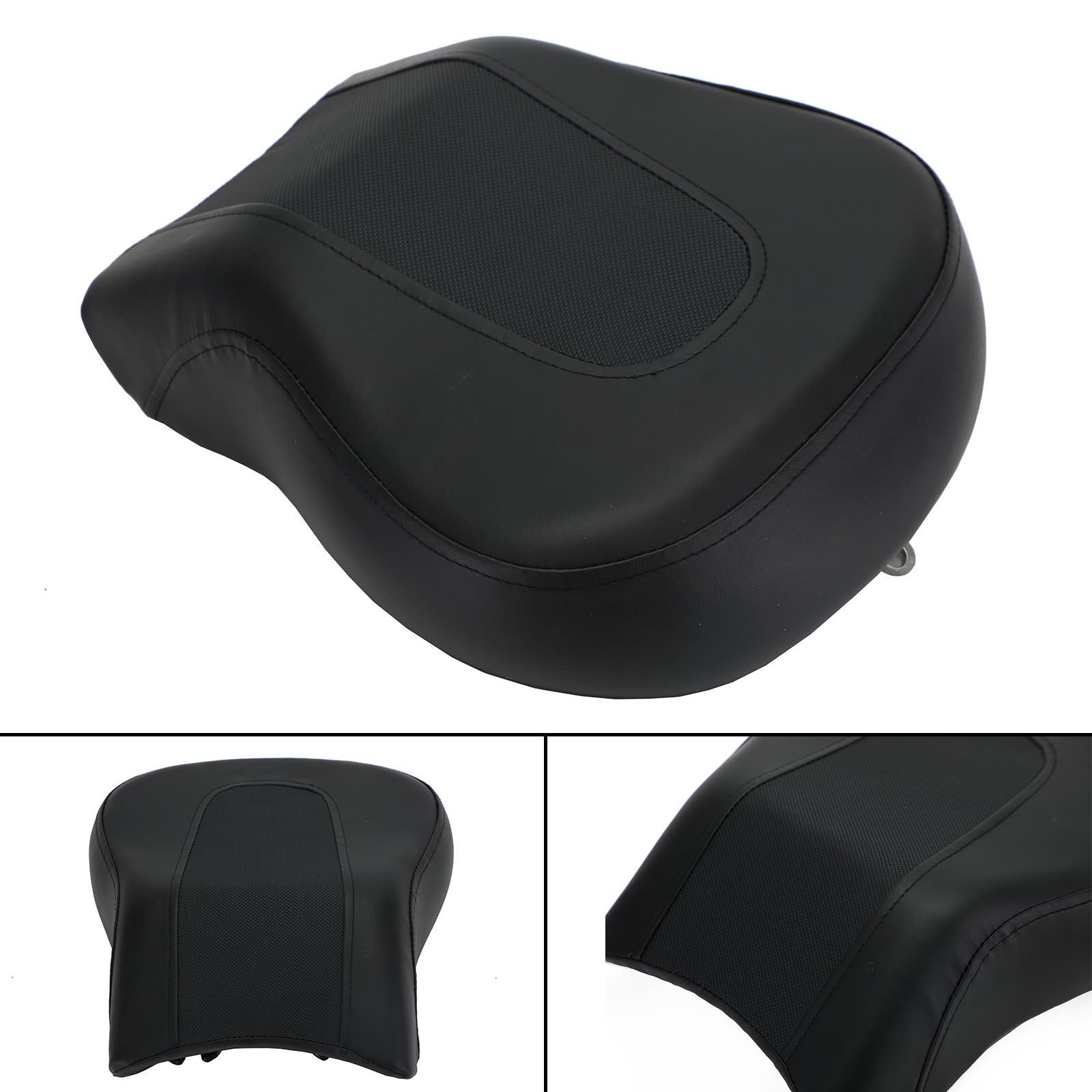 Passenger Seat Rear Cushion Fit For Harley Flstf Fat Boy 08-14 09 10 11 12 Generic