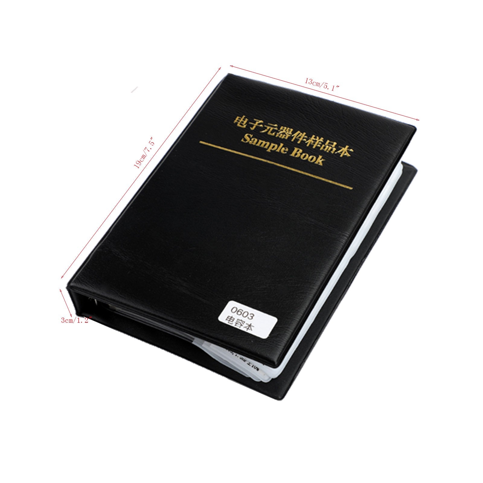 SMD0603 Capacitor sample book 90 values * 50pcs=4500pcs Capacitor kit SMD