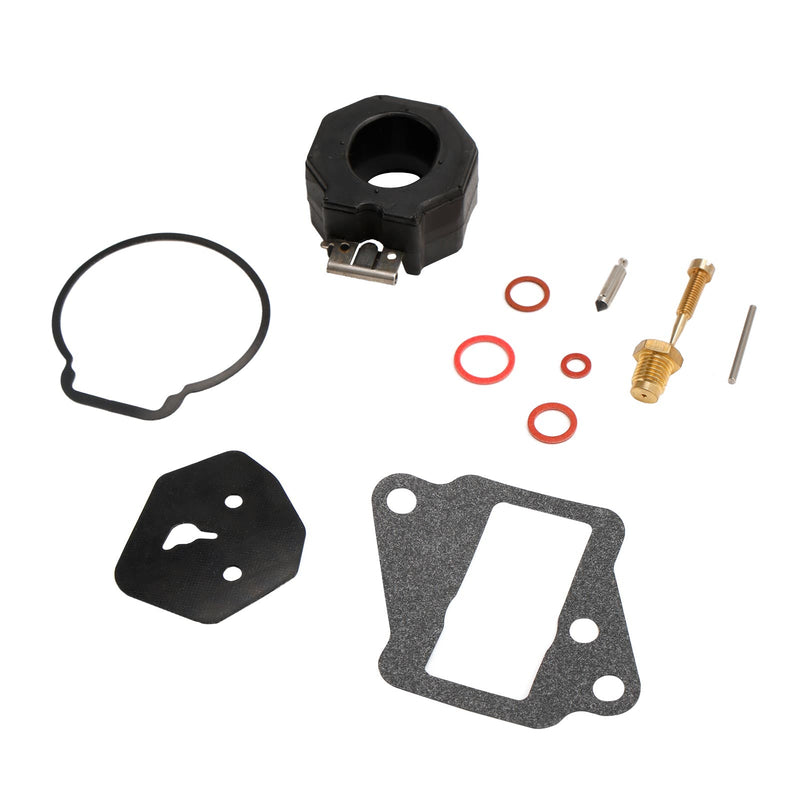 Kit de reconstrucción de carburador compatible con Yamaha 9.9HP 15HP 6E7-W0093-01 6E7-W0093-02