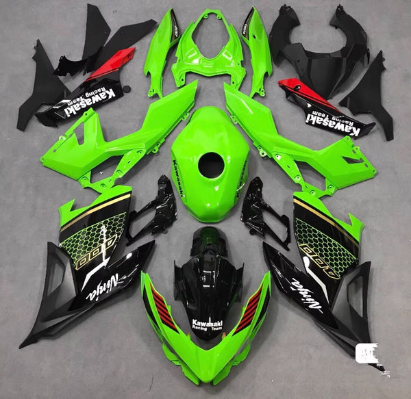 Amotopart Kawasaki EX400 Ninja400 2018-2024 Fairing Kit Bodywork Plastic ABS