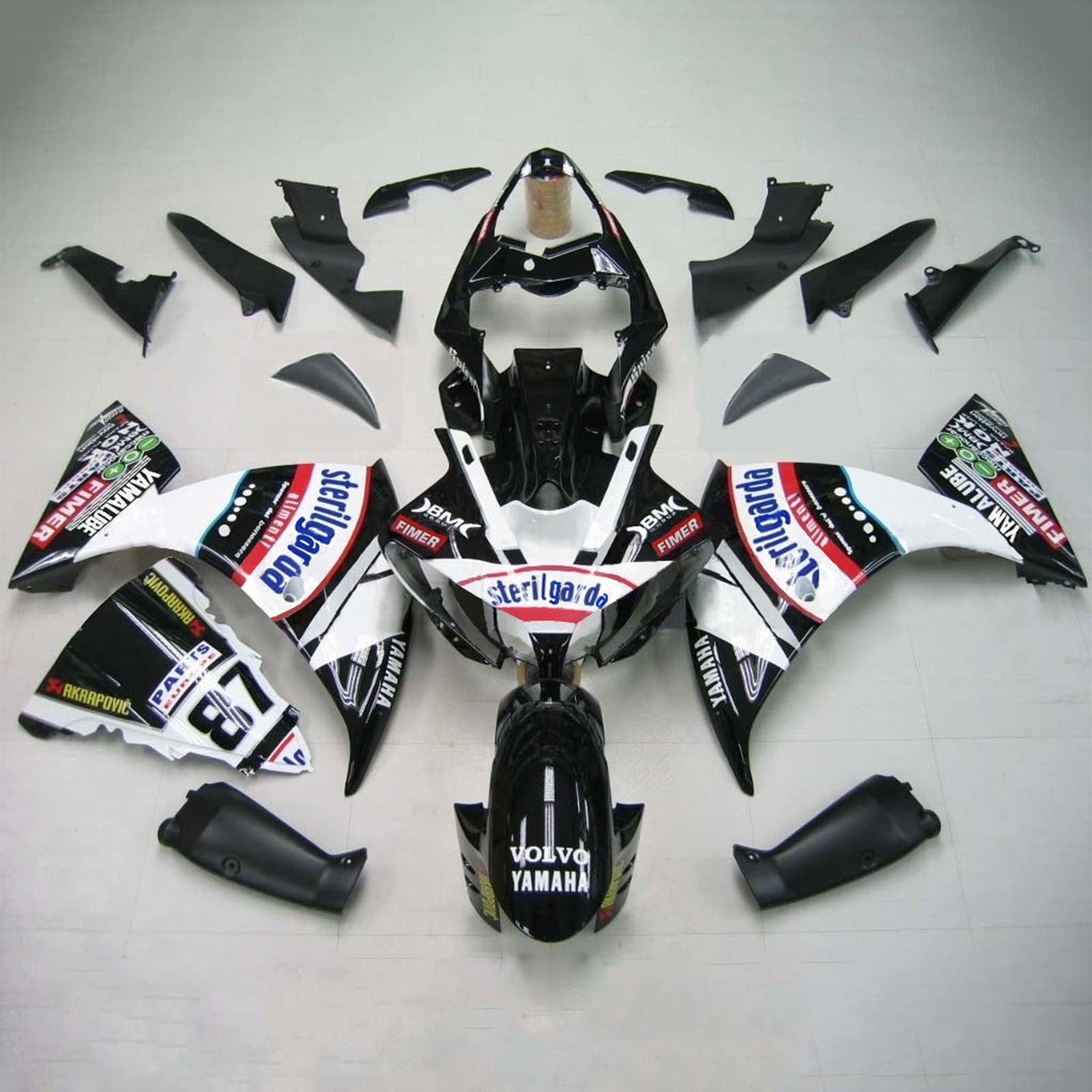 Kit Carenado Para Yamaha YZF 1000 R1 2009-2011 Genérico