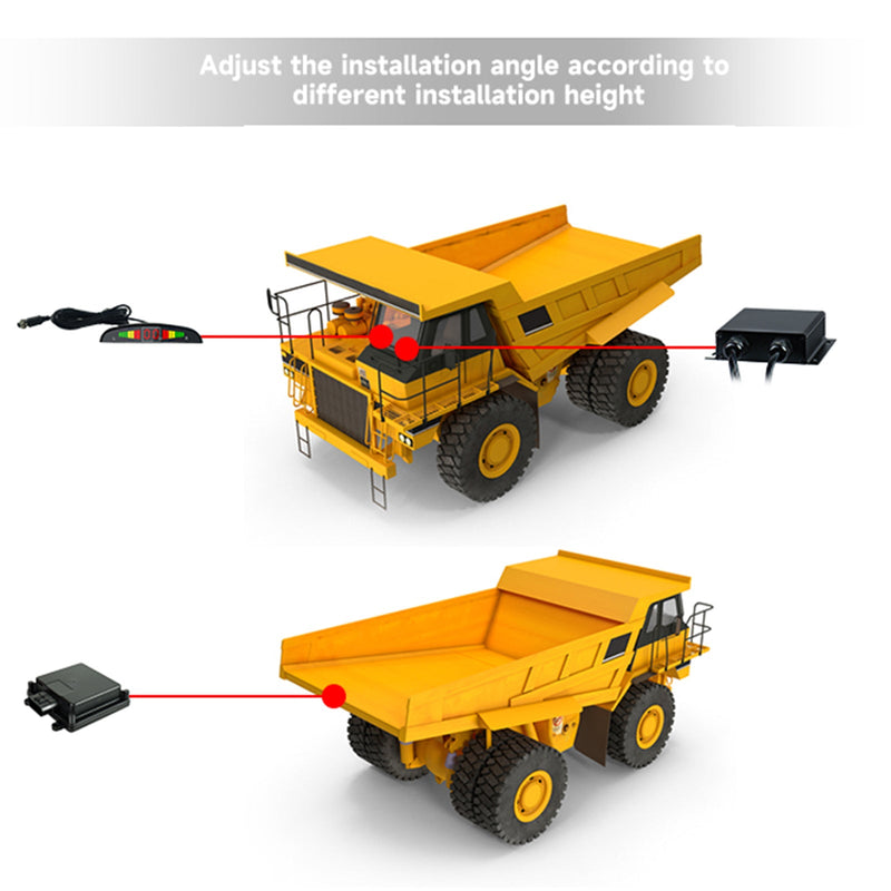 Sistema de advertencia para evitar obstáculos por radar de onda milimétrica de 12-24 V y 77 Ghz para camiones