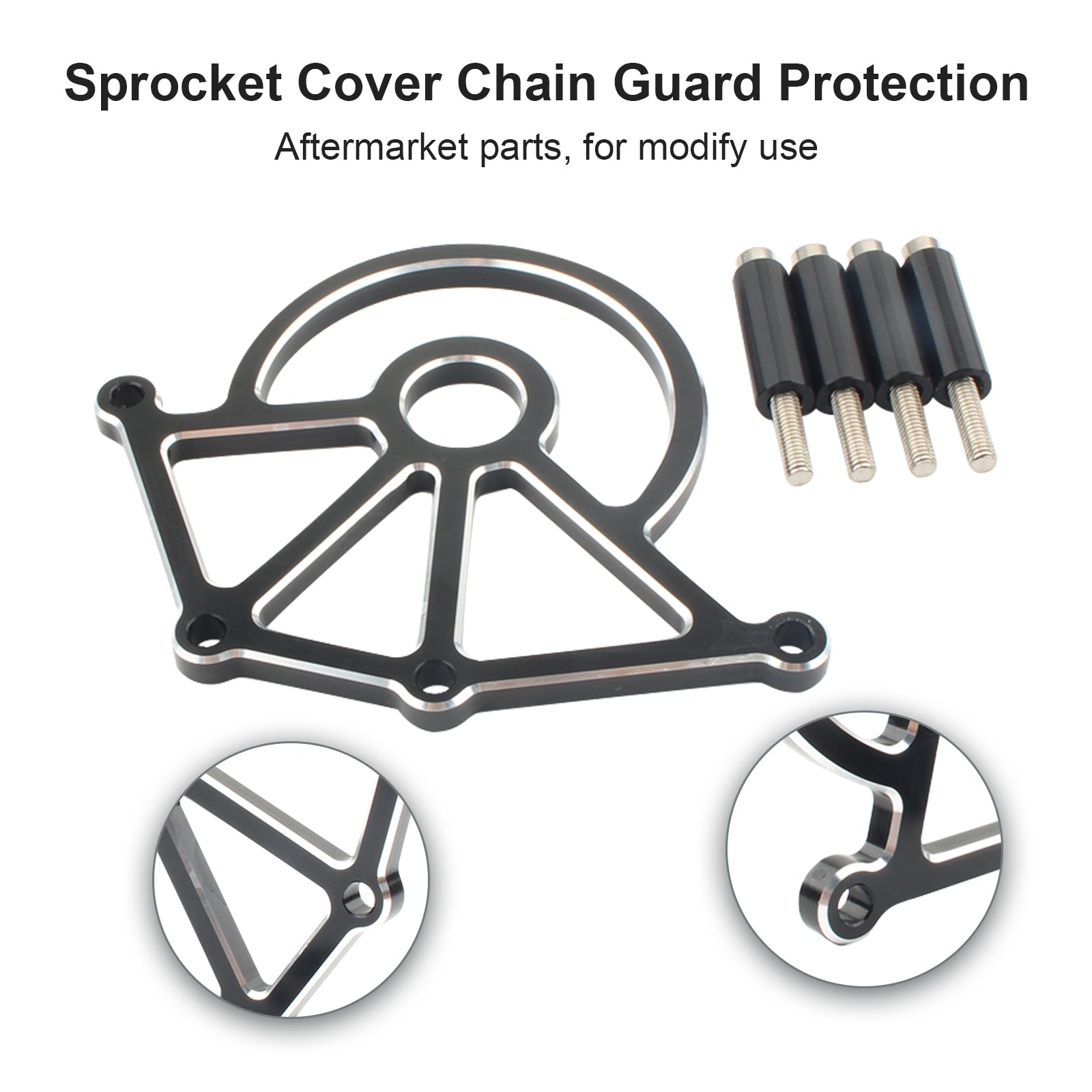 Sprocket Cover Chain Guard Protection For Hinkley Bonneville Thruxton Generic