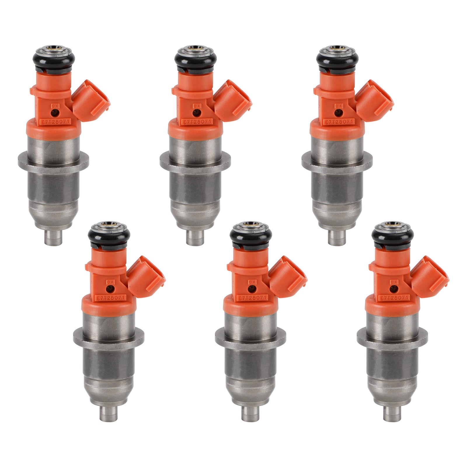 6PCS 68F-13761-00-00 Fuel Injectors For Yamaha Outboard HPDI 150-200 HP E7T05071