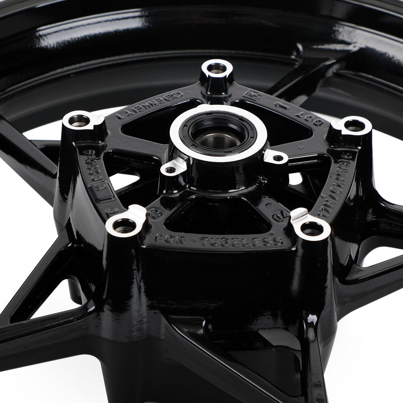 Front Wheel Rim Black For Kawasaki Z 900 ZR 900, Z 900 RS, Cafe 2017 - 2021 Generic