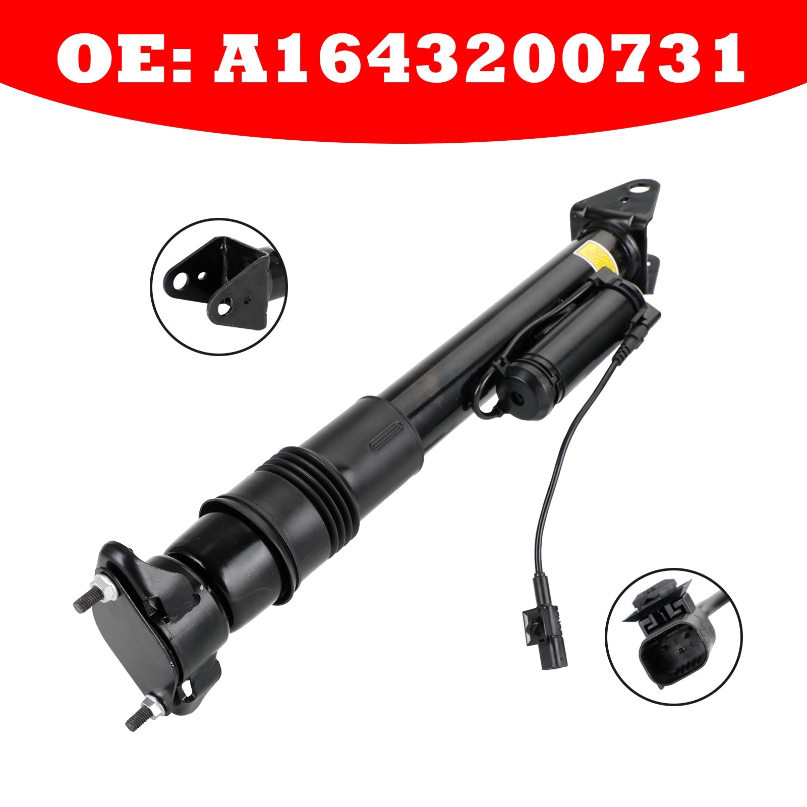 W164 Mercedes-Benz ML320 ML350 ML450 ML500 ML550 Air Suspension Shock Absorber w/ADS Rear Fedex Express