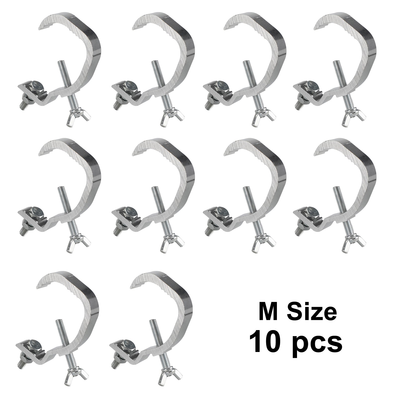 1/5/10Pcs Hanging Hook Stage Light Truss Clamp For 30-55mm OD Tube Bar Light