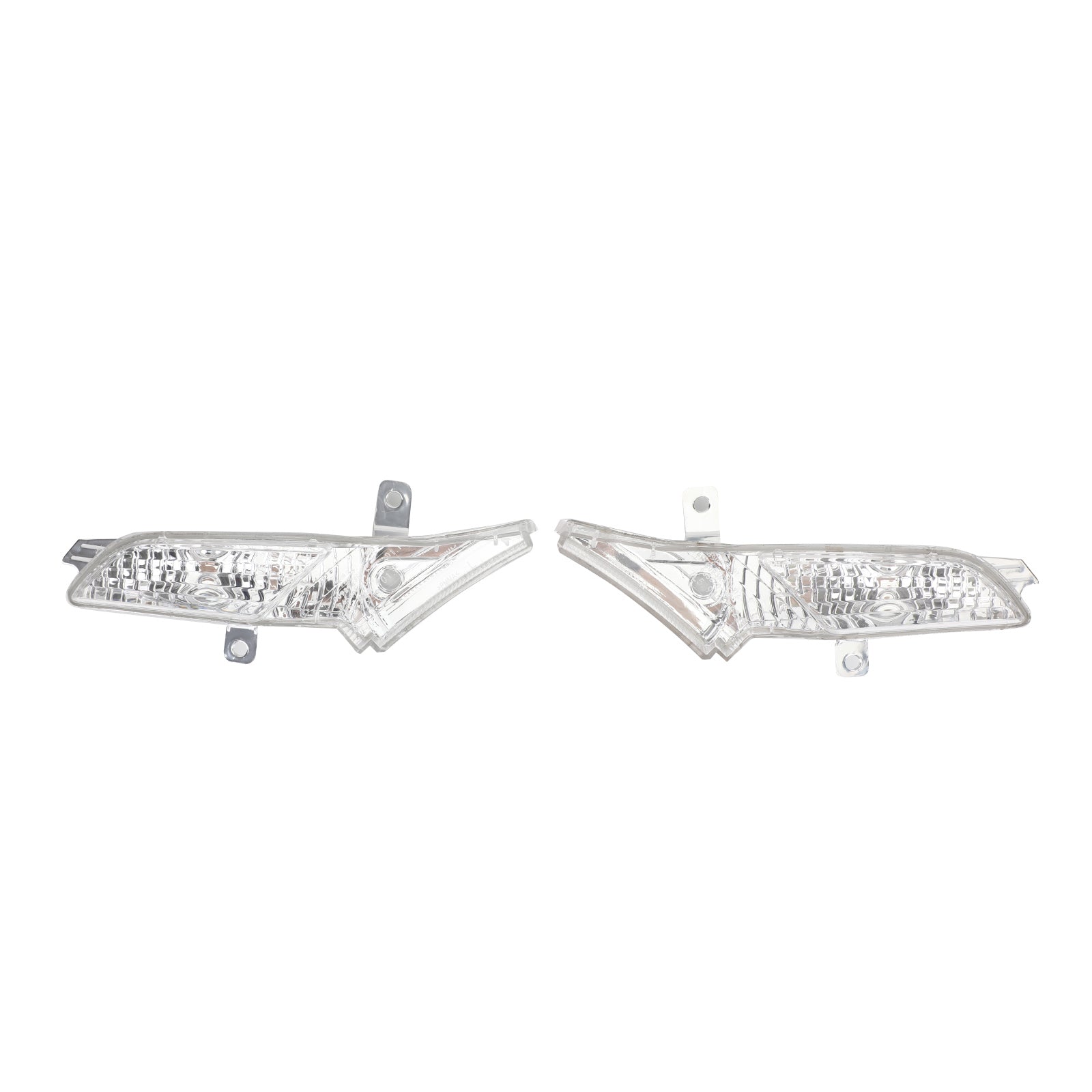 Par de luces de marcador laterales delanteras derechas e izquierdas transparentes para Porsche Cayenne 2008-2010