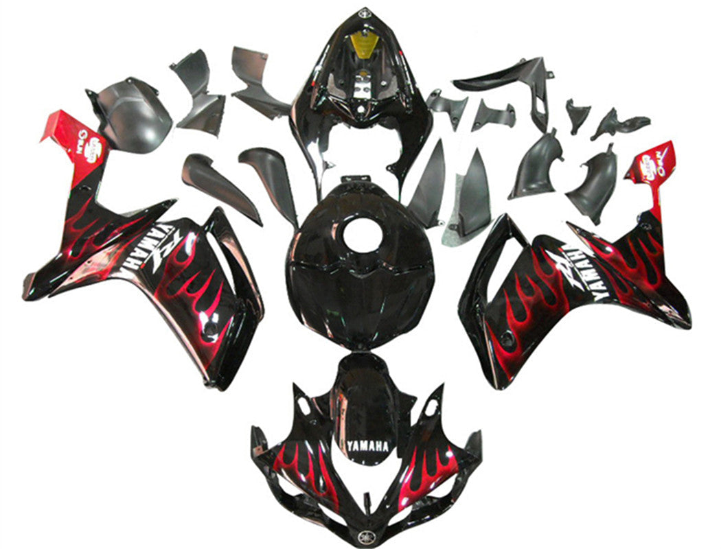 Yamaha YZF 1000 R1 2007-2008 Fairing Kit هيكل السيارة بلاستيك ABS