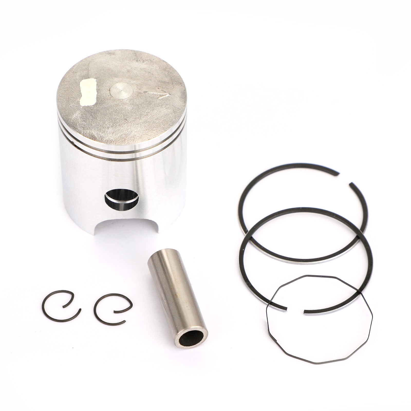 Piston Kit +0.25MM Bore 52.25mm Fit for Yamaha YB100/DX100/AG100/LT2/LT3 100cc Generic