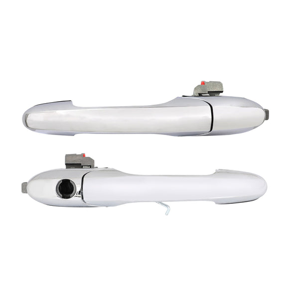 Left & Right Side Chrome Outer Door Handle 35592026 735592012 Fits For Fiat 500 Offside Generic CA Market