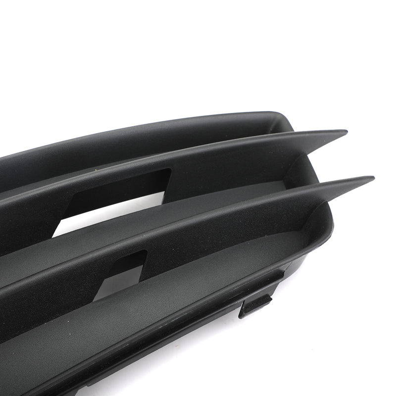 Parachoques de línea S para parrilla de luz antiniebla negra mate del lado izquierdo para AUDI A4 B8 2008-2012 genérico