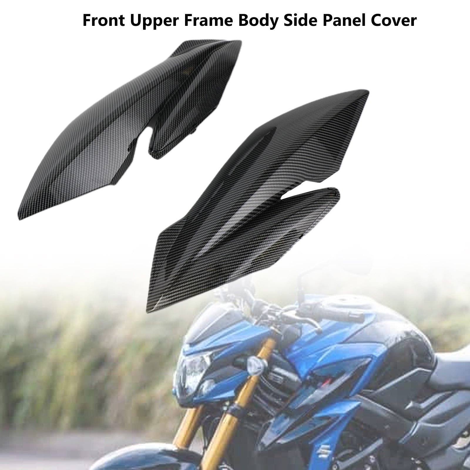 Front Upper Frame Body Side Panel Cover for Suzuki GSXS GSX-S750 2017-2021 Generic