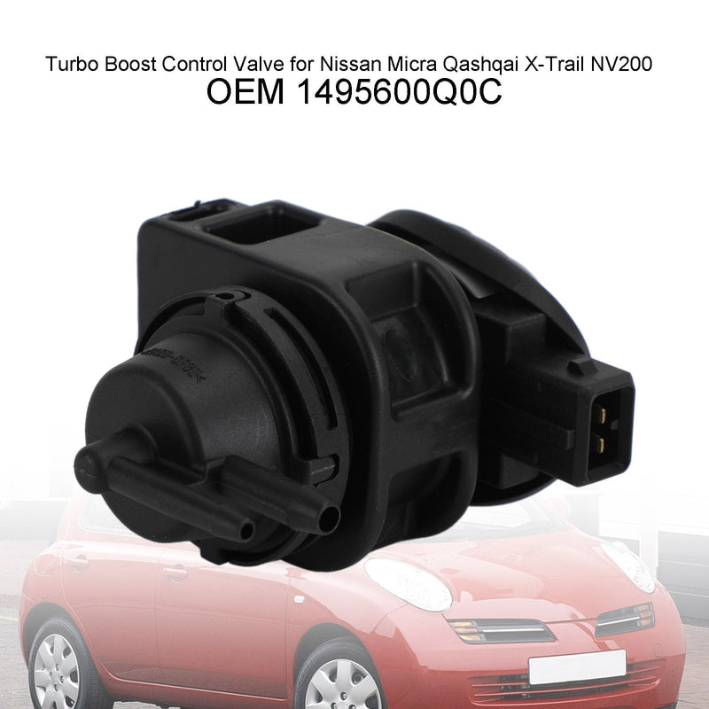Válvula de control Turbo Boost para Nissan Micra Qashqai X-Trail NV200 1495600Q0C Genérico