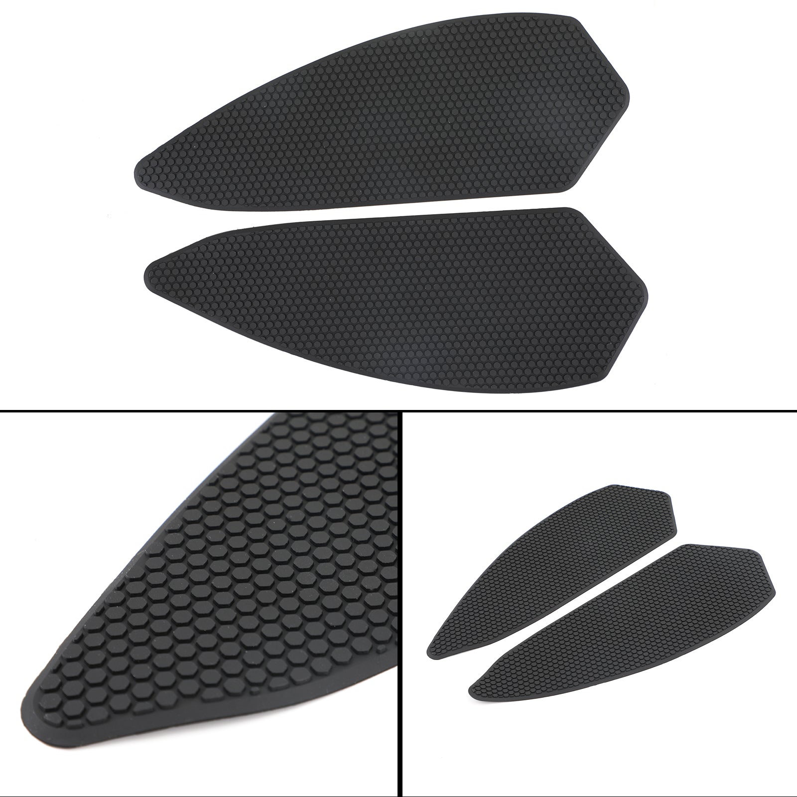 Sticky Traction Pads Tankgrips Tank Grips Black for BMW S1000RR 2020 + Generic