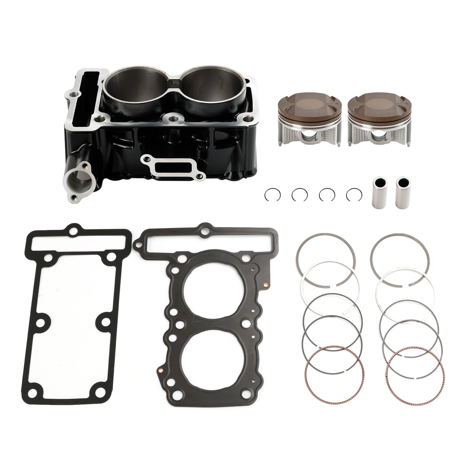 2015-2024 Kawasaki ER300 Z300 STD Kit de juntas de pistón de cilindro de 62 mm