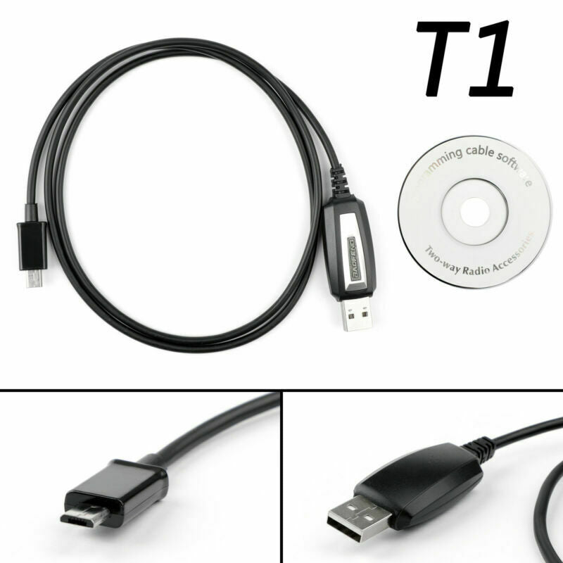 برمجة لاسلكي تخاطب USB راديو كابل المحمول ل BAOFENG BF-T1 Mini