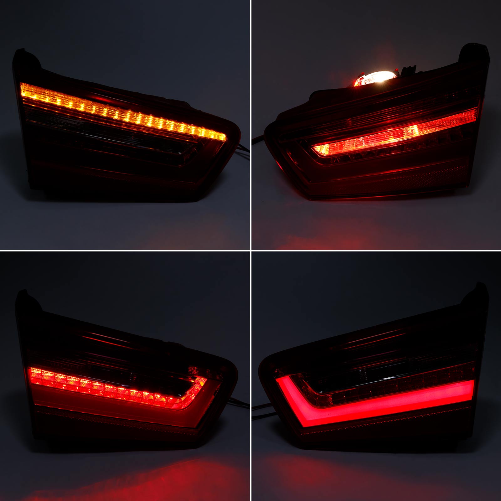 AUDI A6 C7 2012-2015 2x Left+Right Inner Trunk LED Tail Light Lamp