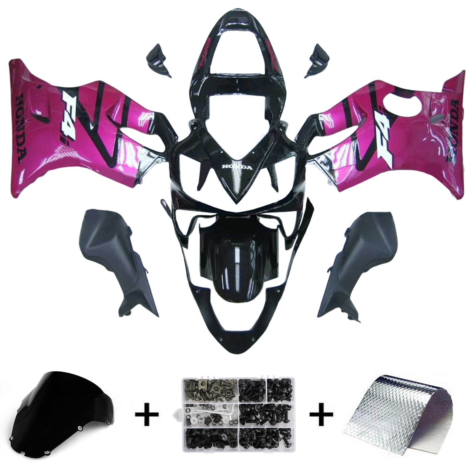 Honda CBR600 F4i 2001-2003 Kit Carenado Carrocería Plástico ABS