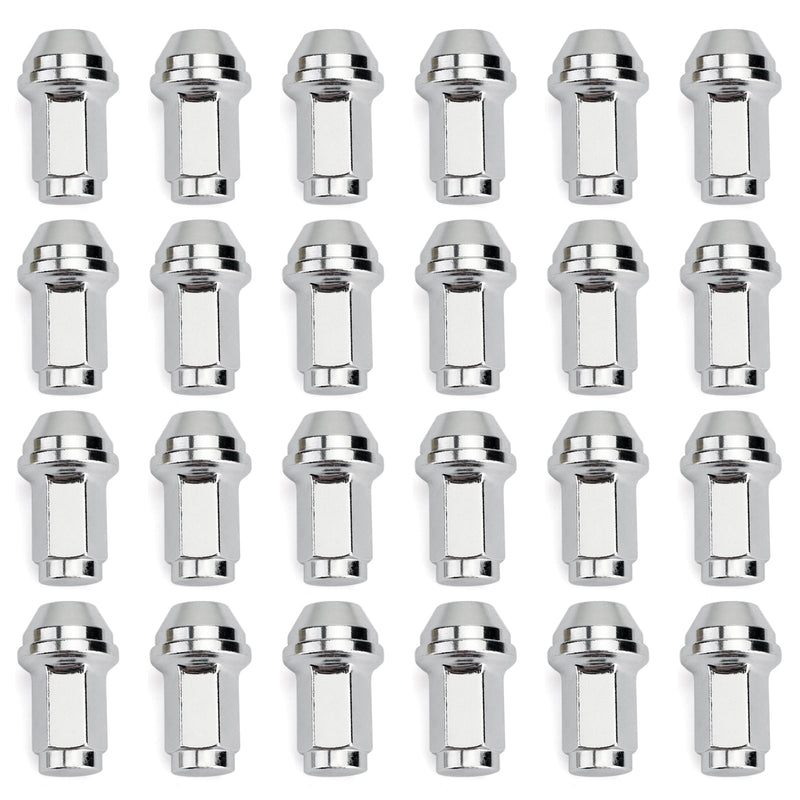 14x2 Stainless Lugs Nuts For Ford F150 Expedition Lug 4L3Z-1012-A 24pcs Generic
