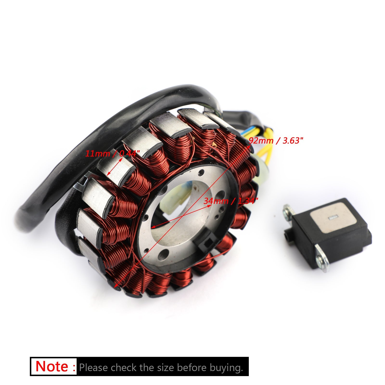 Stator Coil 18 Poles For Honda TRX300 FOREMAN 2X4/4X4 BigRed/FourTrax 300 88-00 Generic