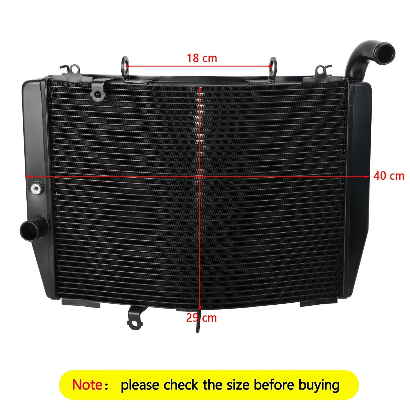 Honda F5 CBR600RR CBR 600RR 2007-2022 Aluminum Radiator Cooling Cooler