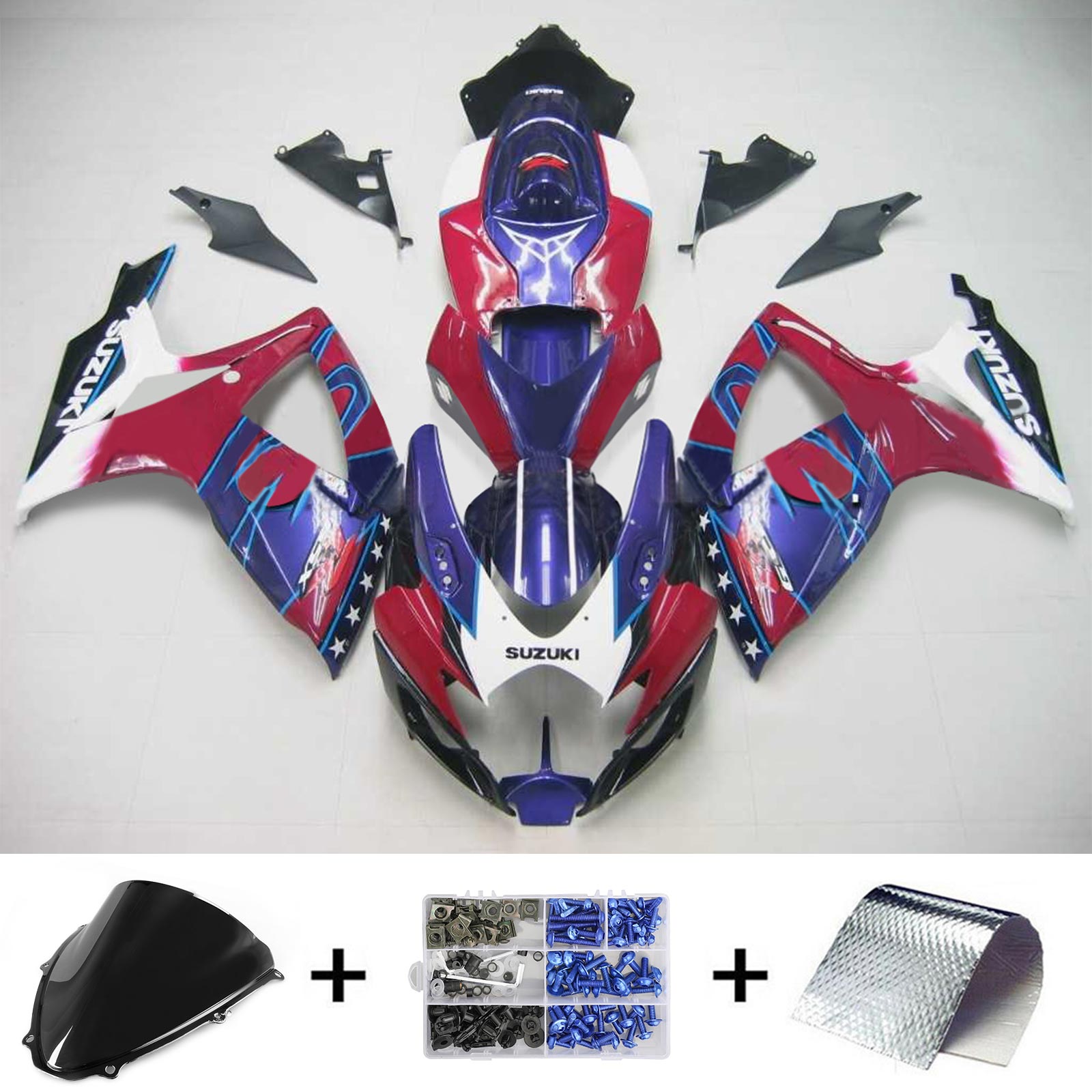 Suzuki GSXR 600/750 2006-2007 Fairing Kit