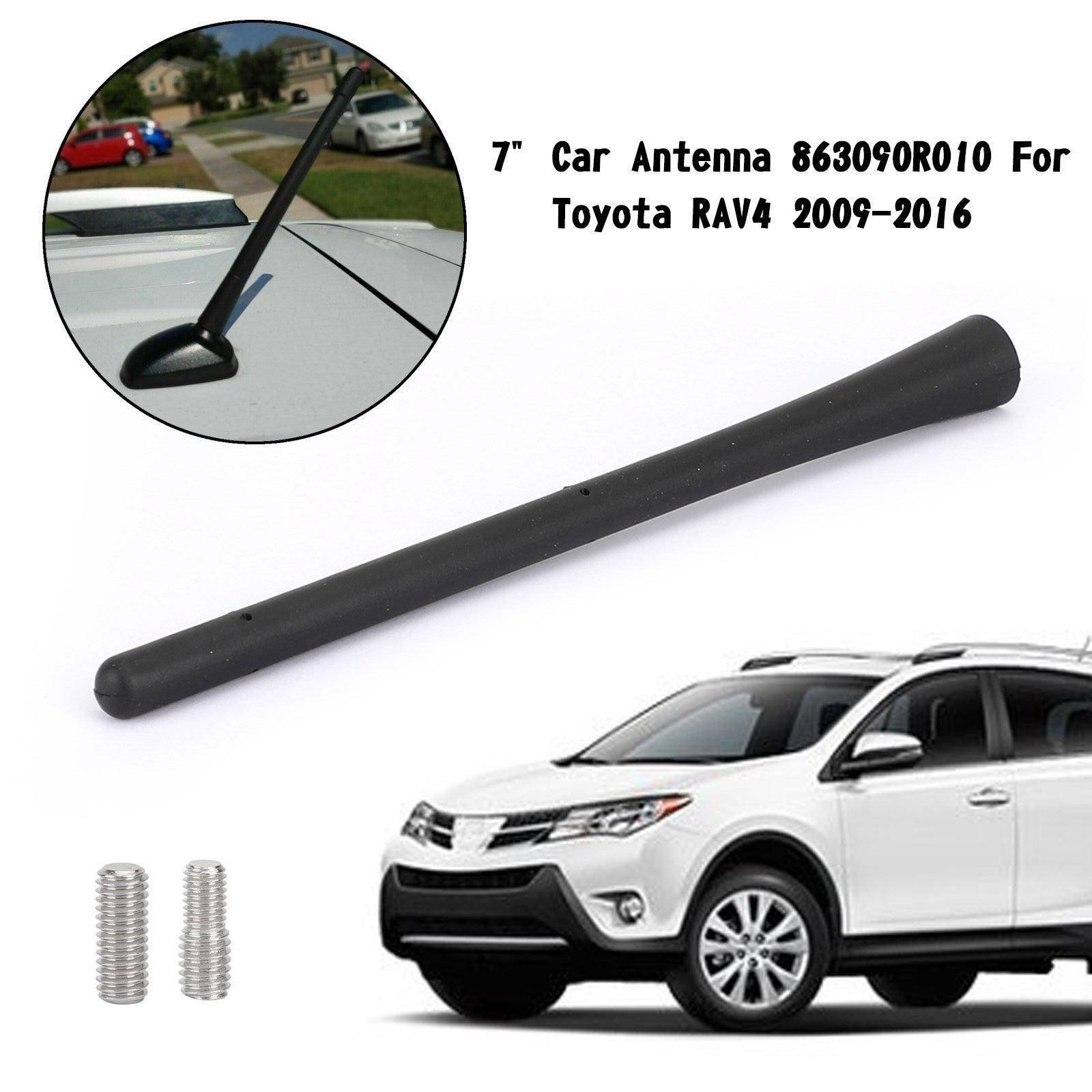 Antena de coche de 7 "863090R010 para Toyota RAV4 2009-2016 genérico