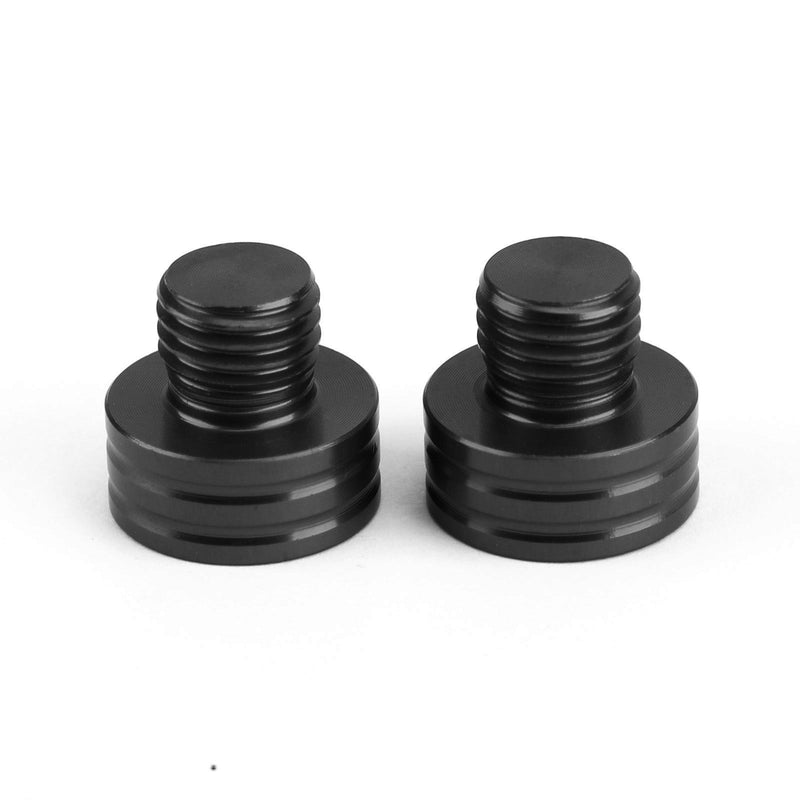 Tornillos de tapones para orificios de espejo M10x1.25mm para Yamaha MT-09 Tracer 700 NMAX150 TMAX530 genérico