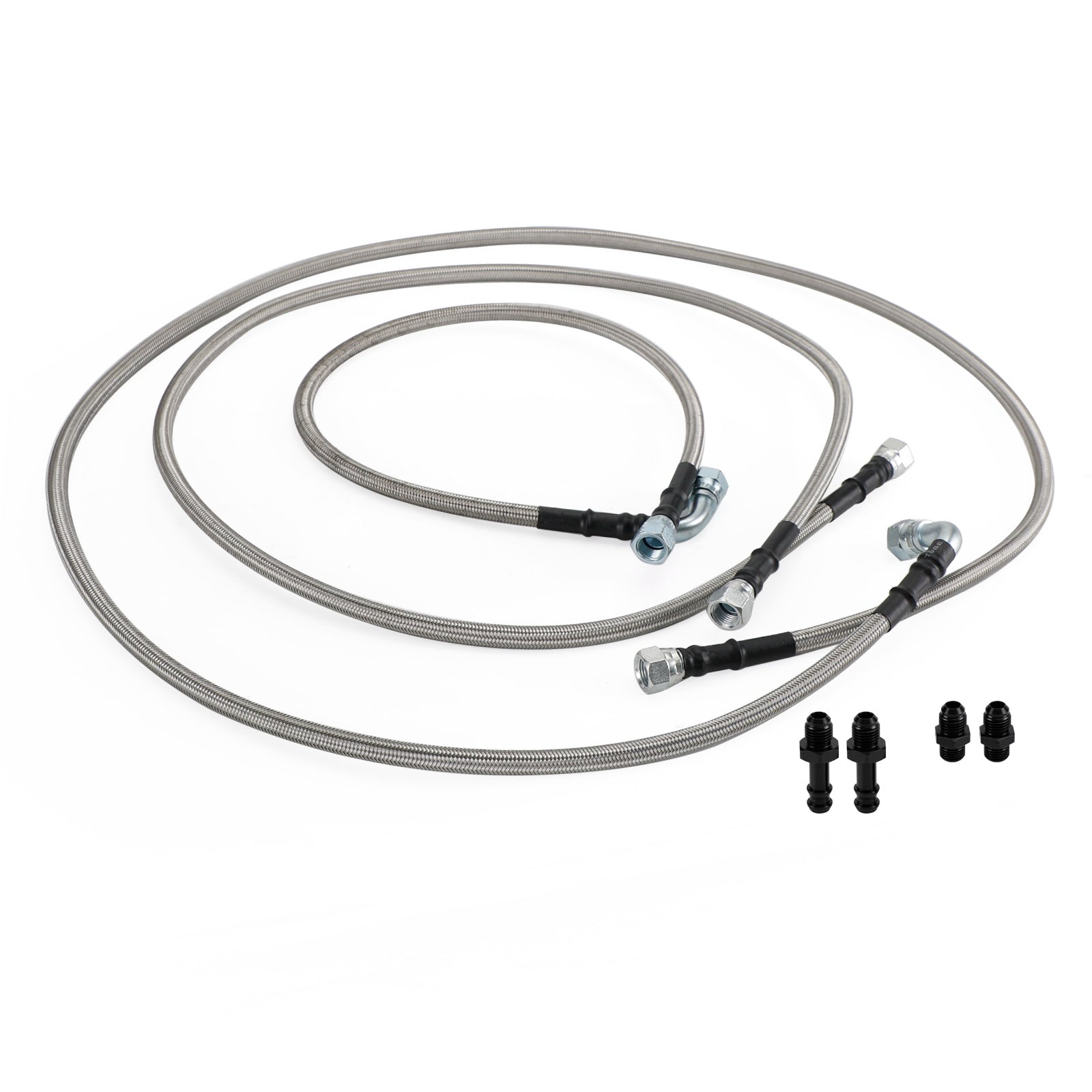 2003-2007 Dodge Ram Cummins 5.9L 48RE Transmission  Trans Cooler Hoses Lines Kit 10AN SS