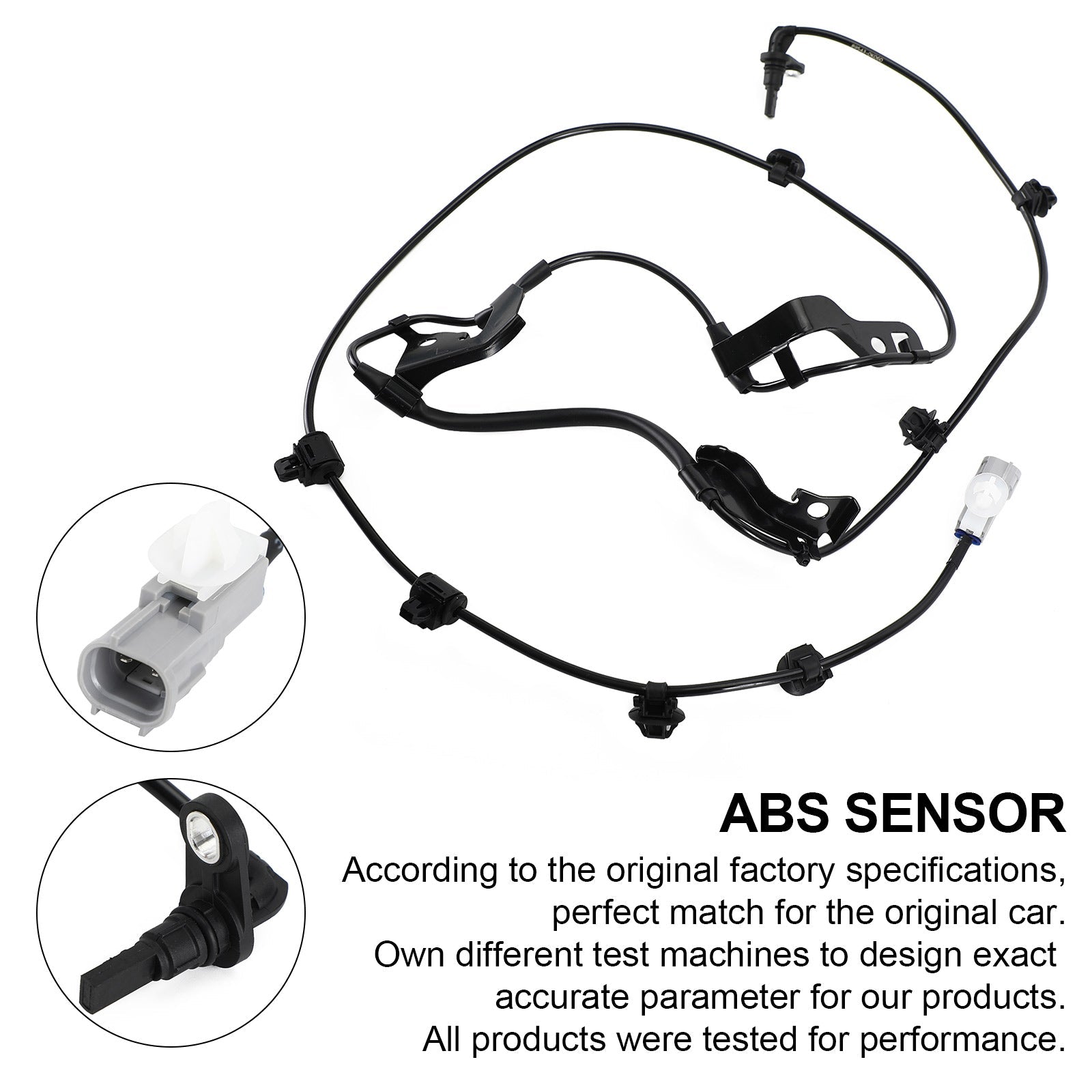 4X 2015+ Toyota Hilux Viii Pickup Front Rear Left Right ABS Speed Sensor