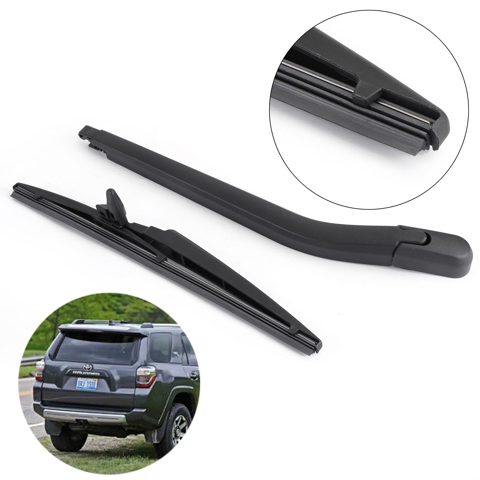 2PCS Rear Windshield Wiper Arm & Blade for Toyota 4Runner 2003-2009 85242-35021 Generic