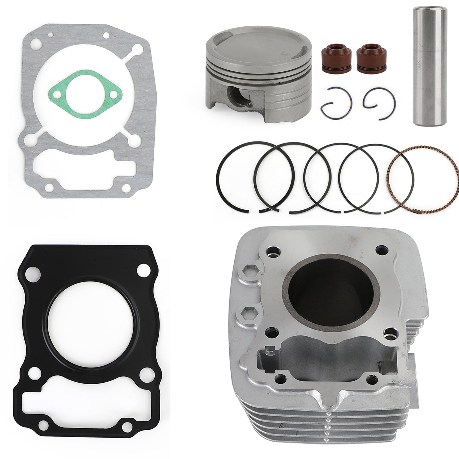 Piston Cylinder Gasket Top End Kit 57.3mm For Honda CRF150F CRF 150 F 2006-2017 Generic