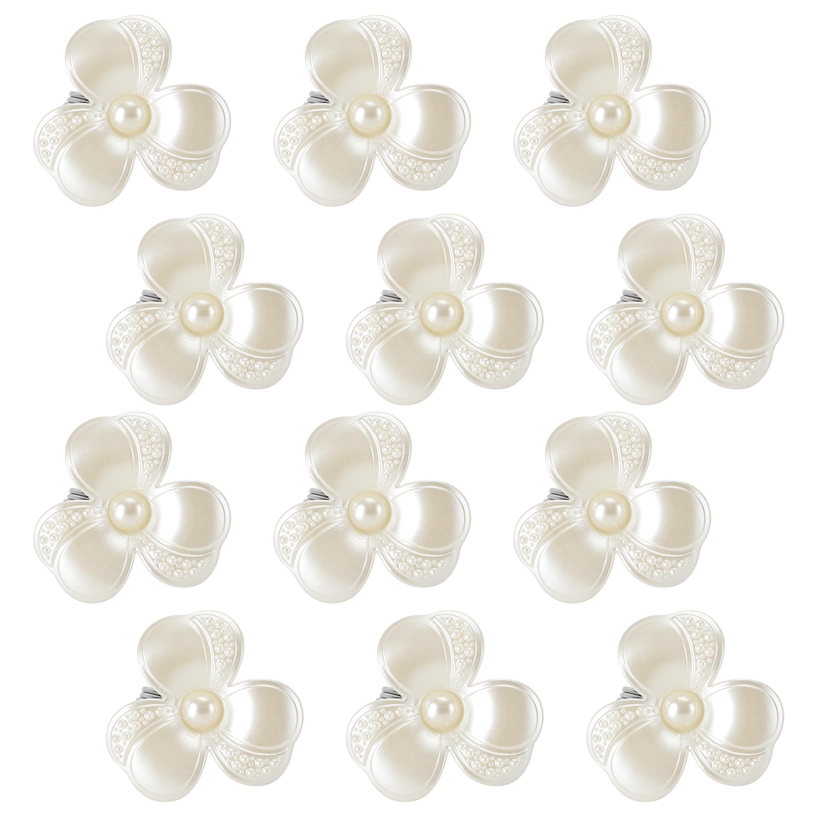 6-12PCS Napkin Rings Flower Napkin Holder Napkin Buckle