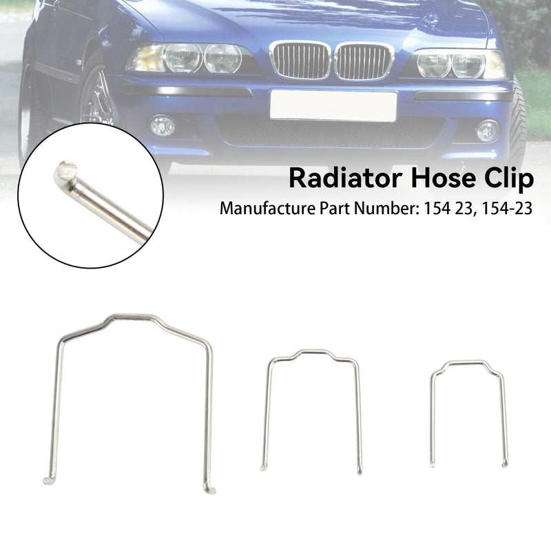 Clip de manguera de radiador compatible con BMW E39 E38 E60 E90 745Li X5 E46 325I 328I M3 540I 740Il