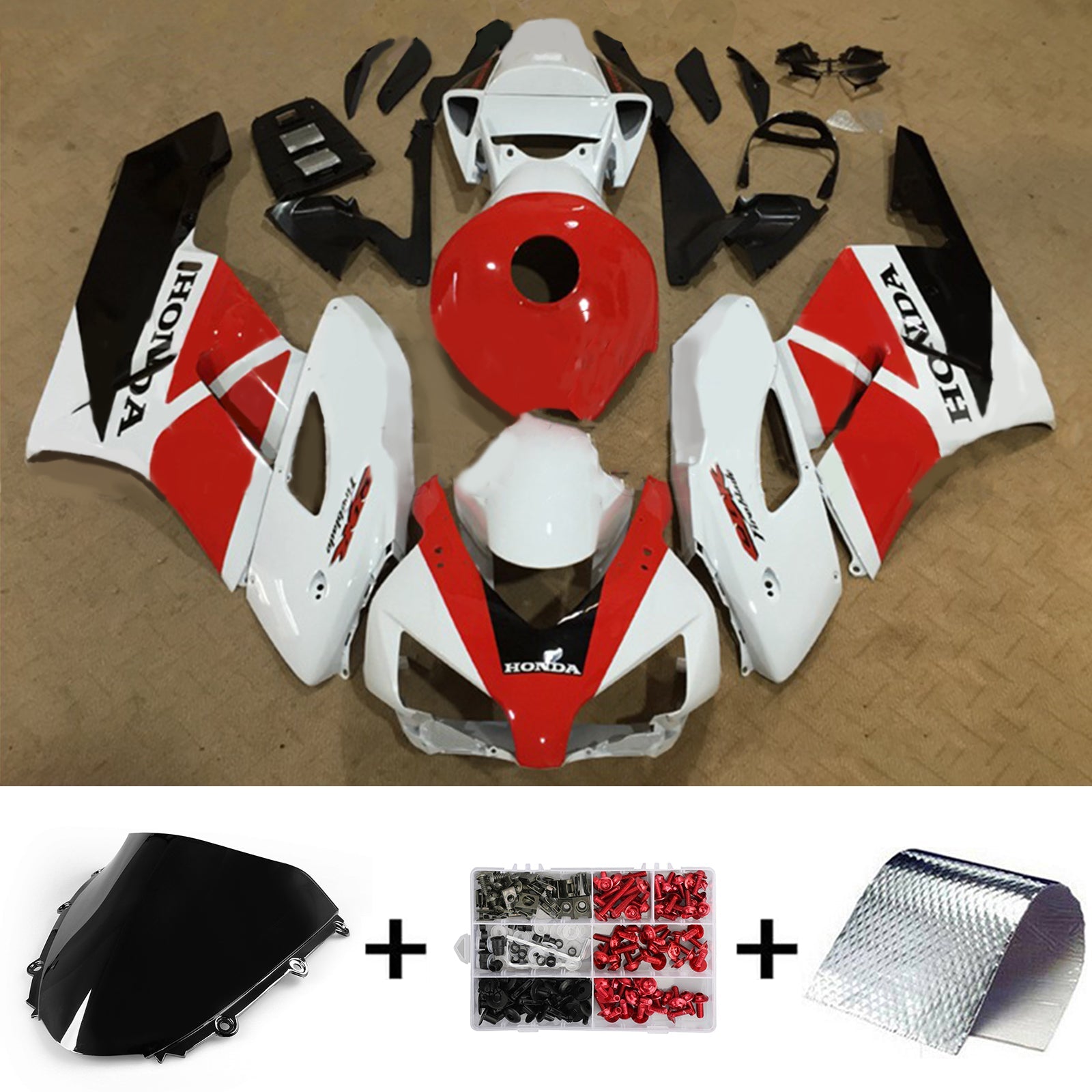 Honda CBR1000RR 2004-2005 Fairing Kit Bodywork Plastic ABS