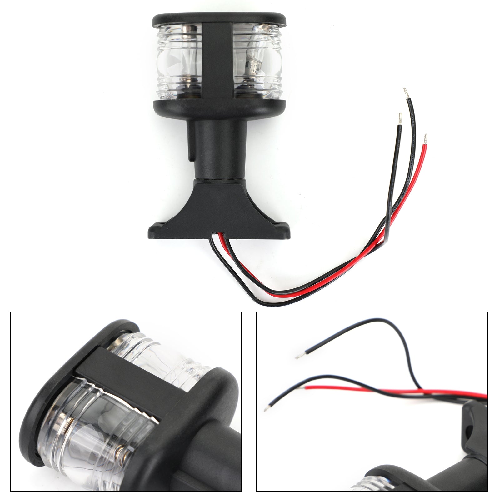 Marine Boat Pontoon Folding Down All Round Anchor 12V Signal Navigation Light